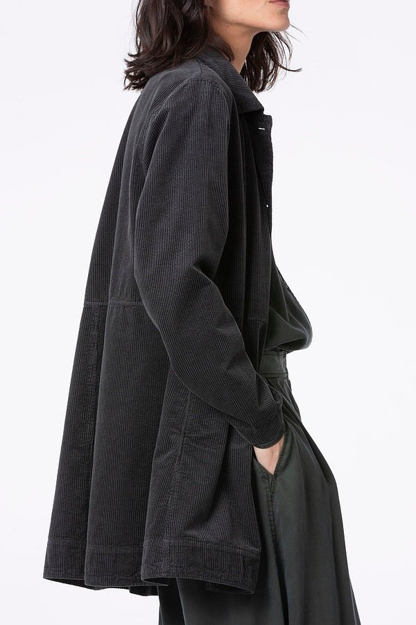 picture of Oska 513 Jacket Cord - Navy - Number Two - womens - fashion - ethical - clothing - Oska