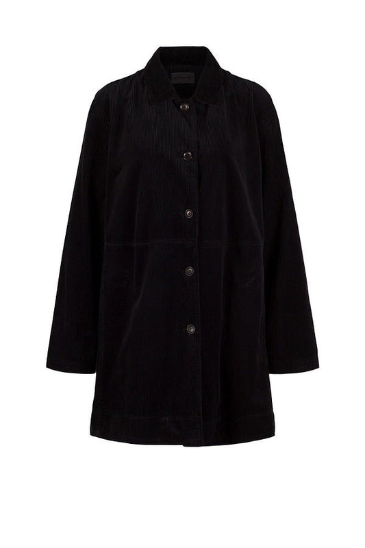 picture of Oska 513 Jacket Cord - Navy - Number Two - womens - fashion - ethical - clothing - Oska