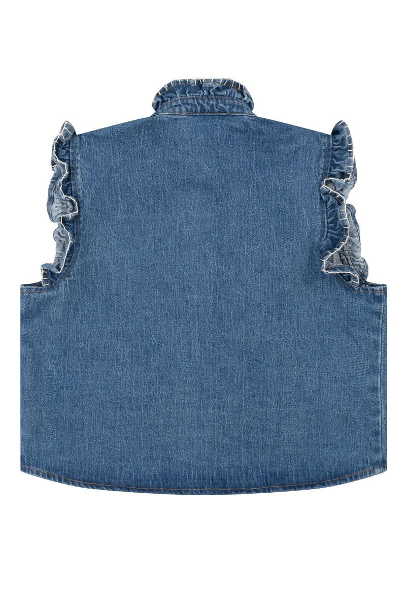 picture of Seventy + Mochi Pablo Waistcoat - Vintage Americano - Number Two - womens - fashion - clothing - Seventy + Mochi 7