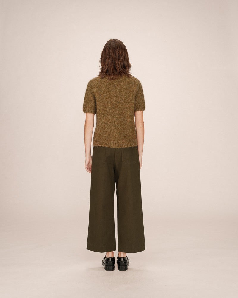 picture of Grace & Mila Sole Trouser - Forest Green - Number Two - womens - fashion - clothing - Grace & Mila 4