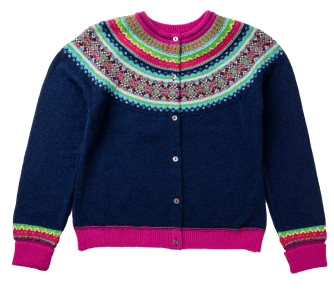 picture of Eribe Alpine Short Cardigan - Tango - Number Two - womens - fashion - clothing - Eribe 1