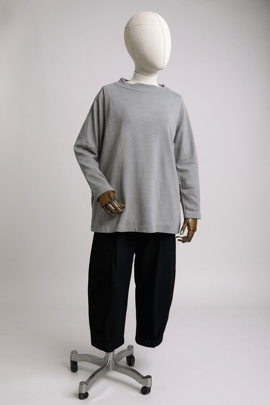 picture of Mama B Spino Jumper - Nebbia - Number Two - womens - fashion - clothing - Mama B 1