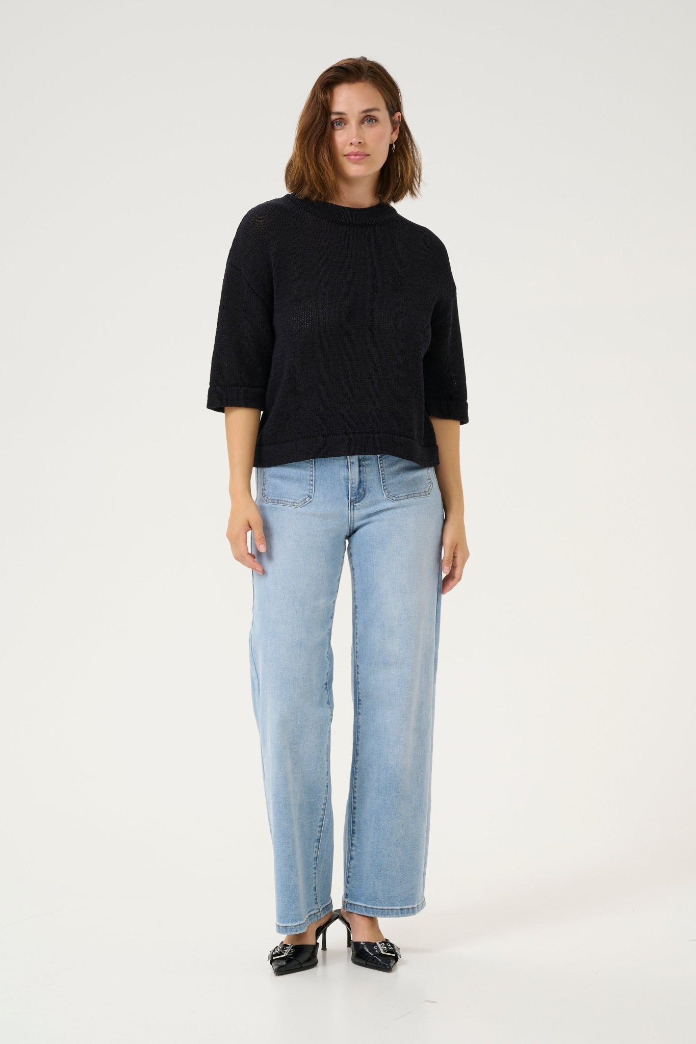 Kaffe Sevita Pullover Black Deep