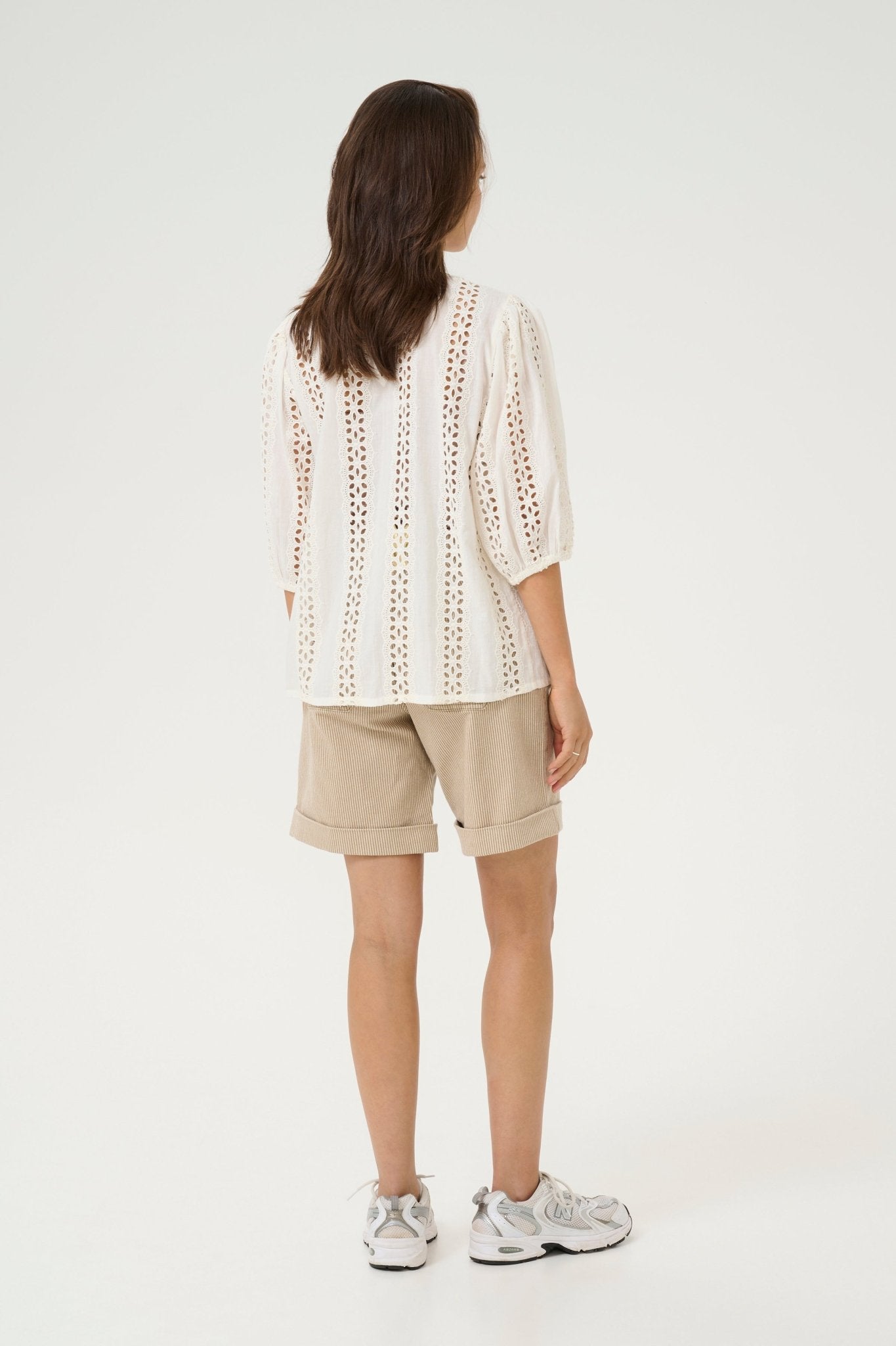 picture of Kaffe Randy Blouse Chalk - Number Two - womens - fashion - clothing - Kaffe 4