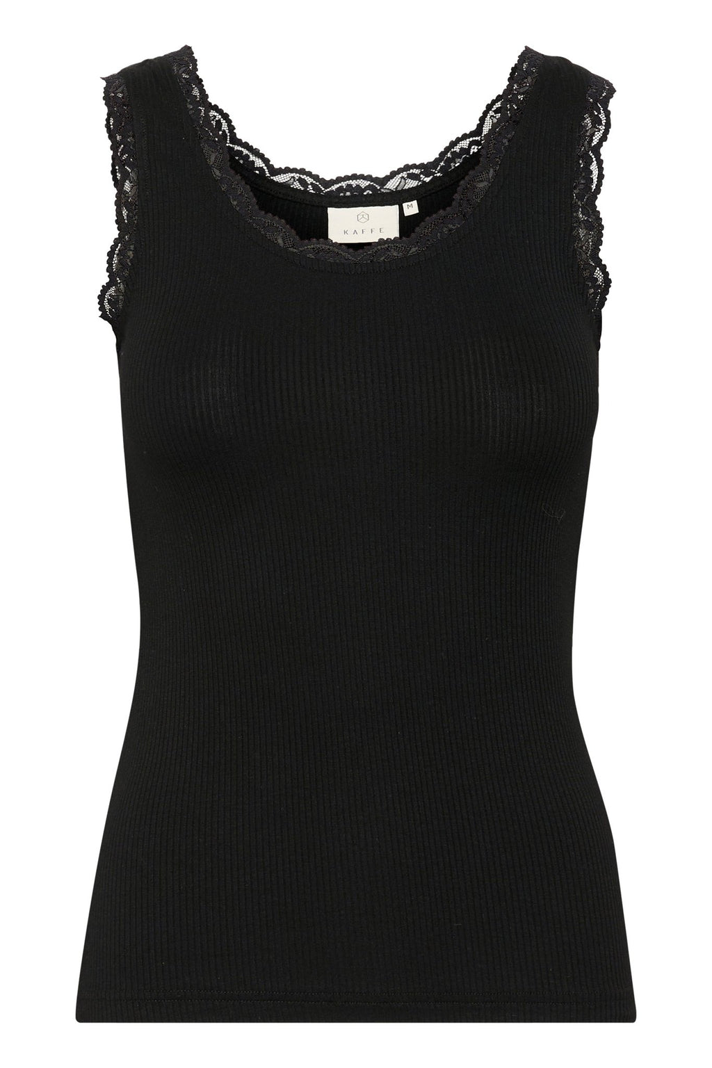 picture of Kaffe Omi Tank Top - Black - Number Two - womens - fashion - clothing - Kaffe 5
