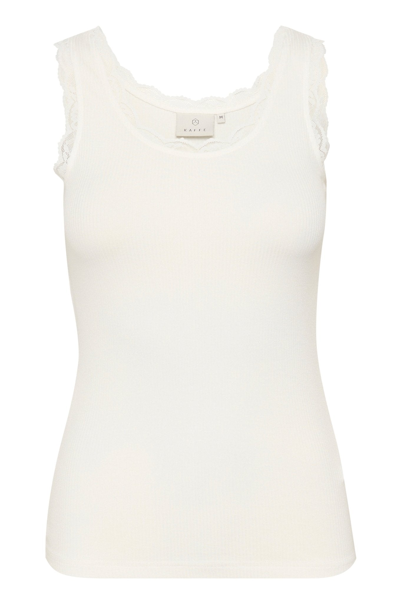 picture of Kaffe KAOmi Tank Top Chalk - Number Two - womens - fashion - clothing - Kaffe 3