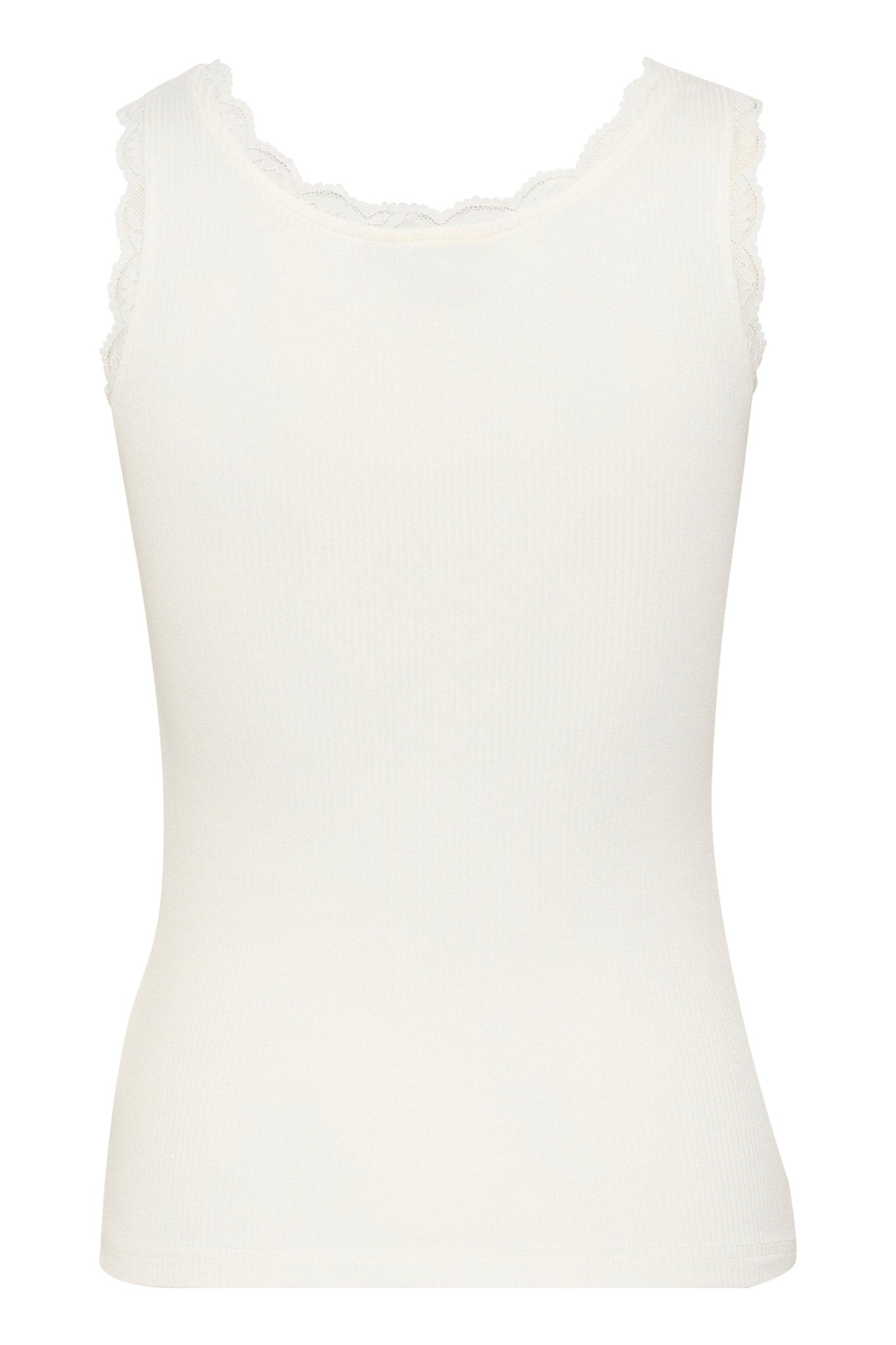 picture of Kaffe KAOmi Tank Top Chalk - Number Two - womens - fashion - clothing - Kaffe 4