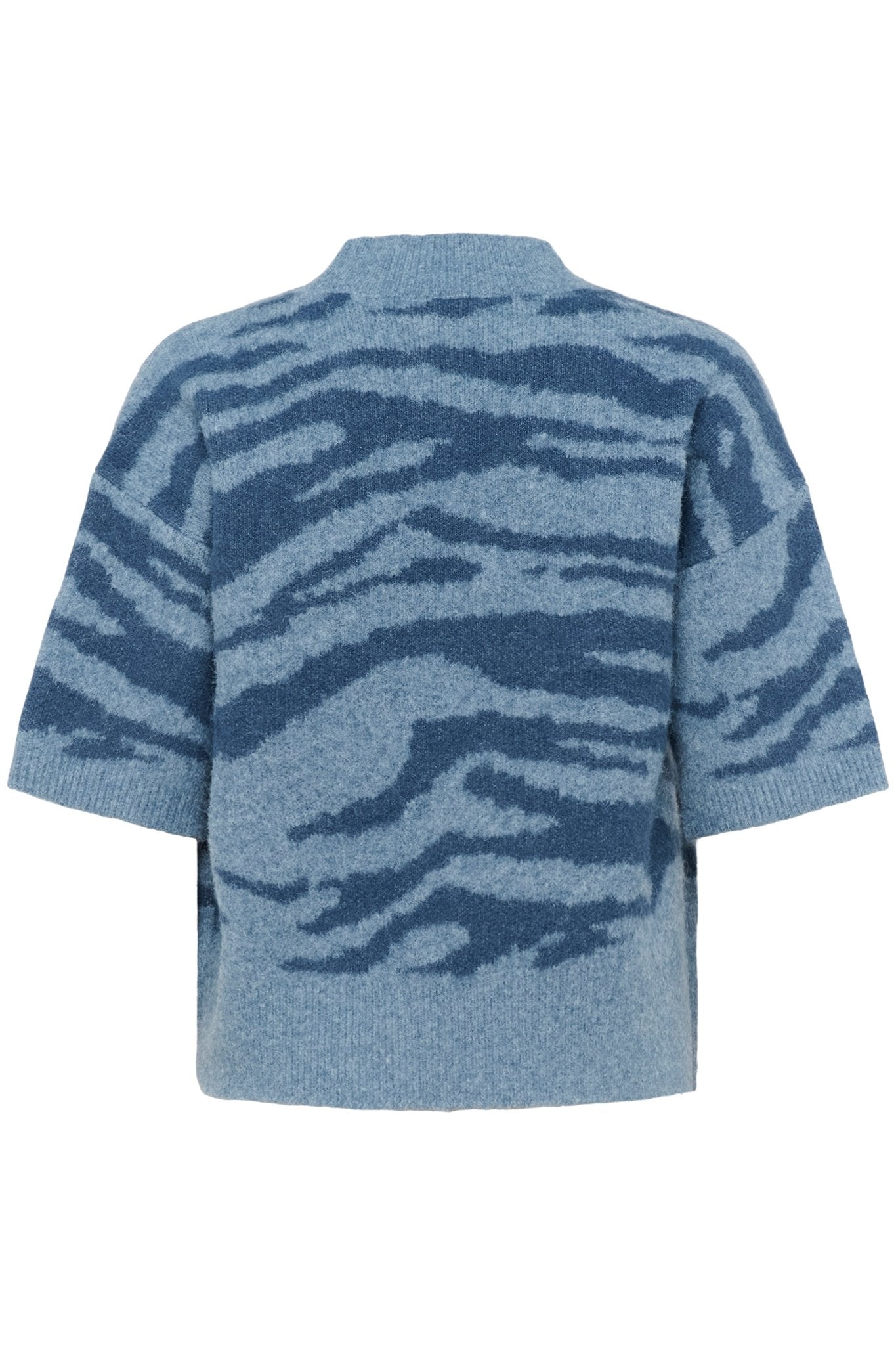picture of Kaffe KASandra Pullover - Windward Blue/Bering Sea Melange - Number Two - womens - fashion - clothing - Kaffe 6