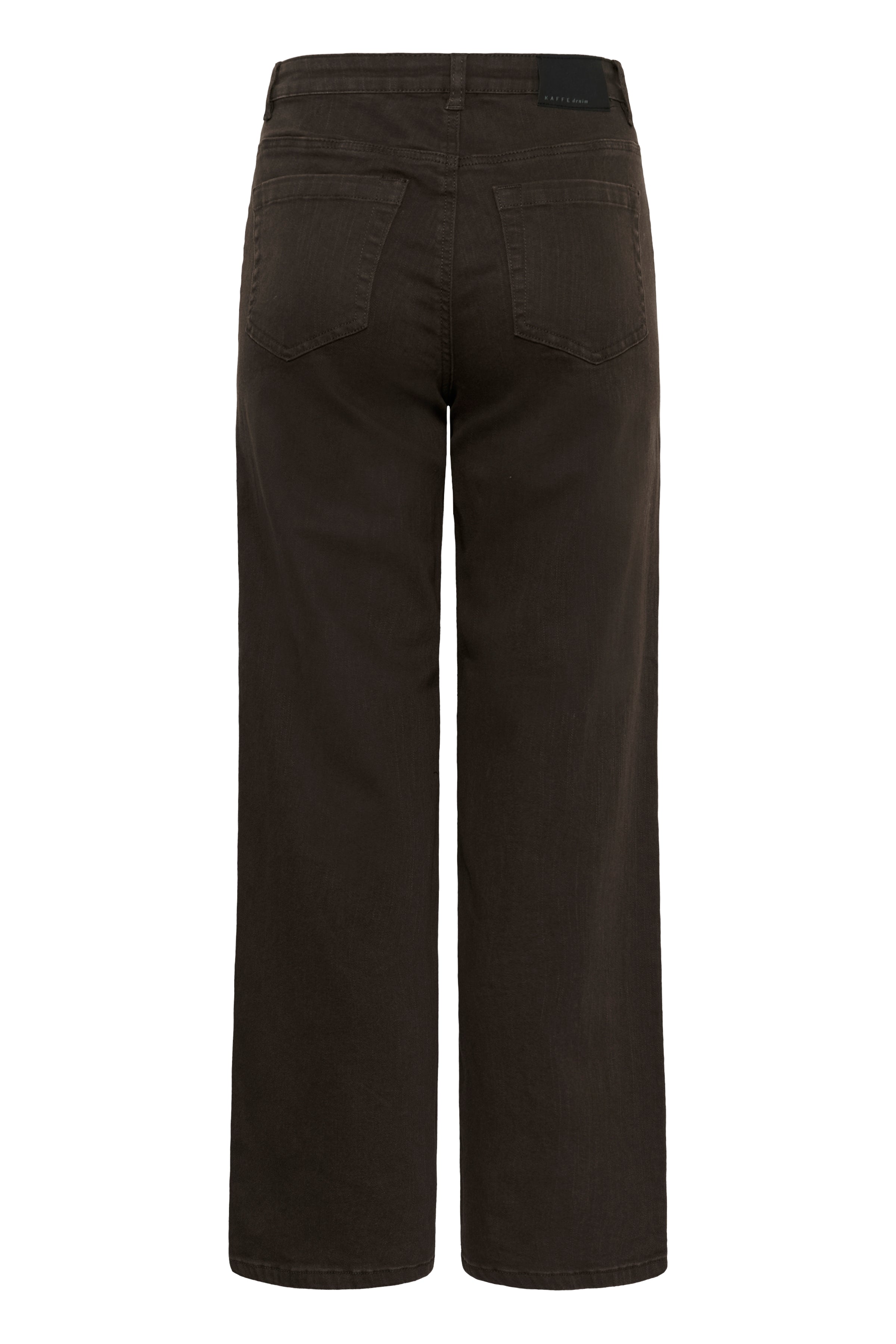 Kaffe Brook High Waist Jean - Coffee Bean
