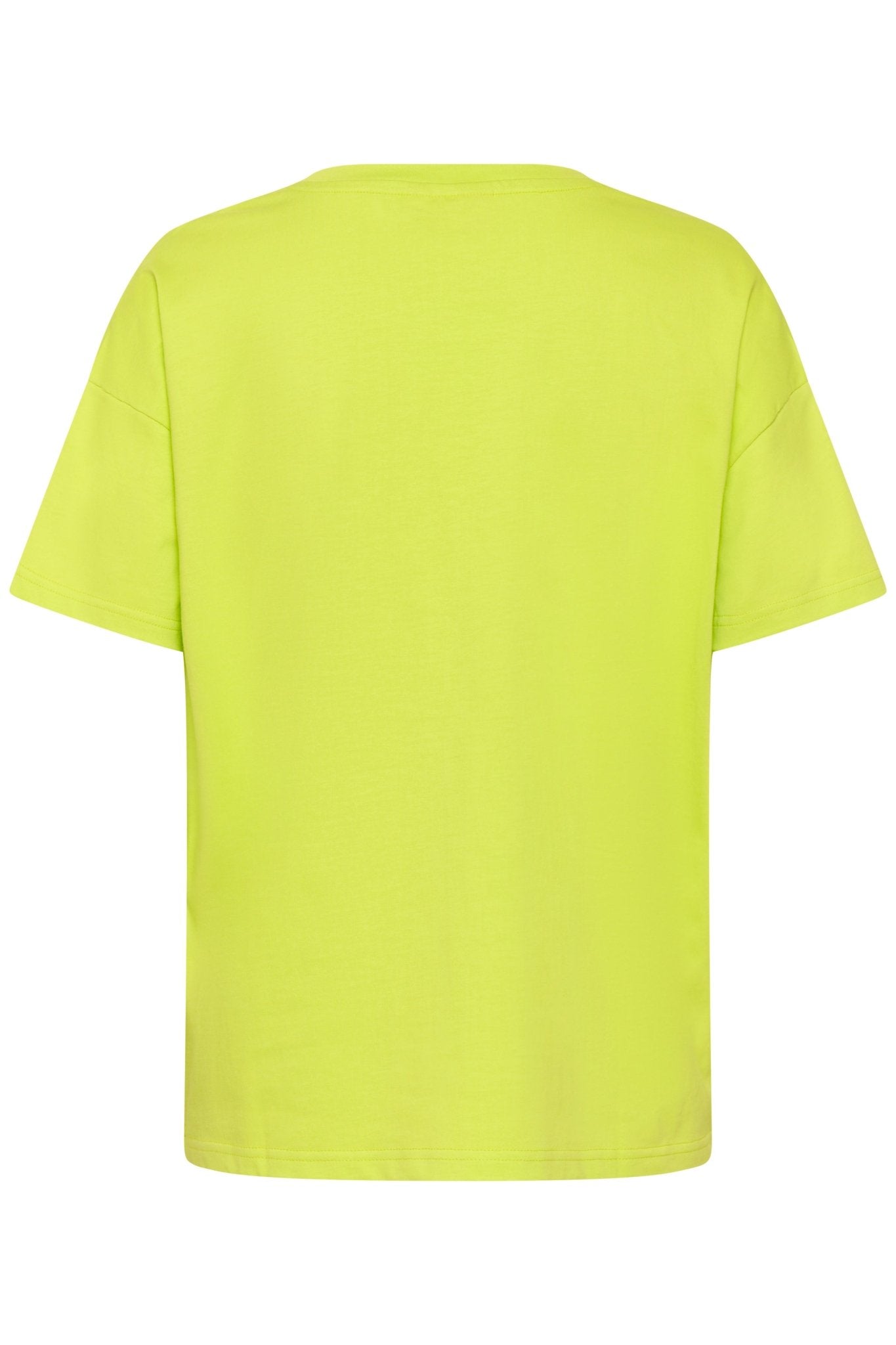 picture of Kaffe Chelsea T-shirt - Wild Lime - Number Two - womens - fashion - clothing - Kaffe 6