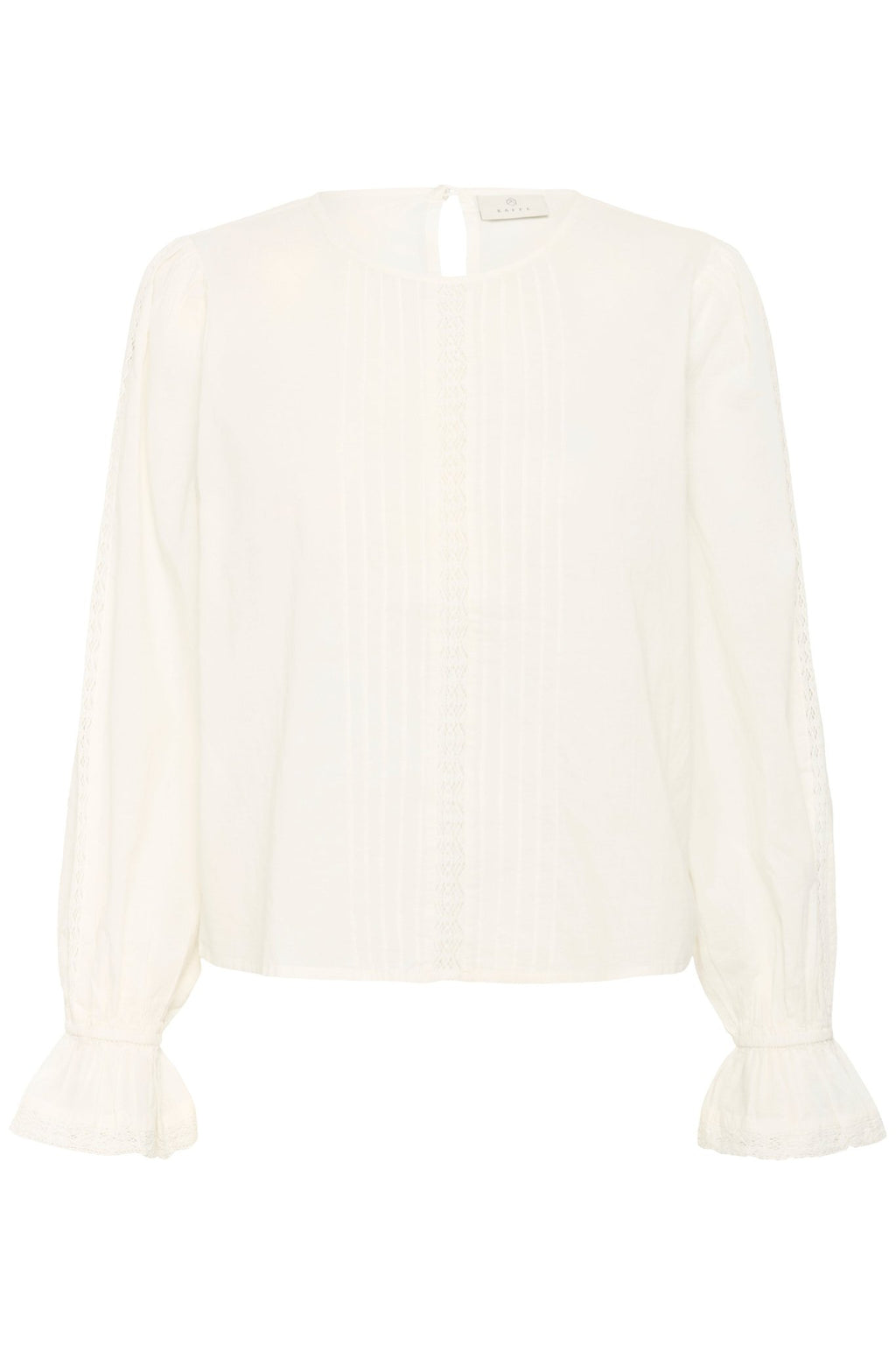 picture of Kaffe Claris Blouse - Chalk - Number Two - womens - fashion - clothing - Kaffe 5