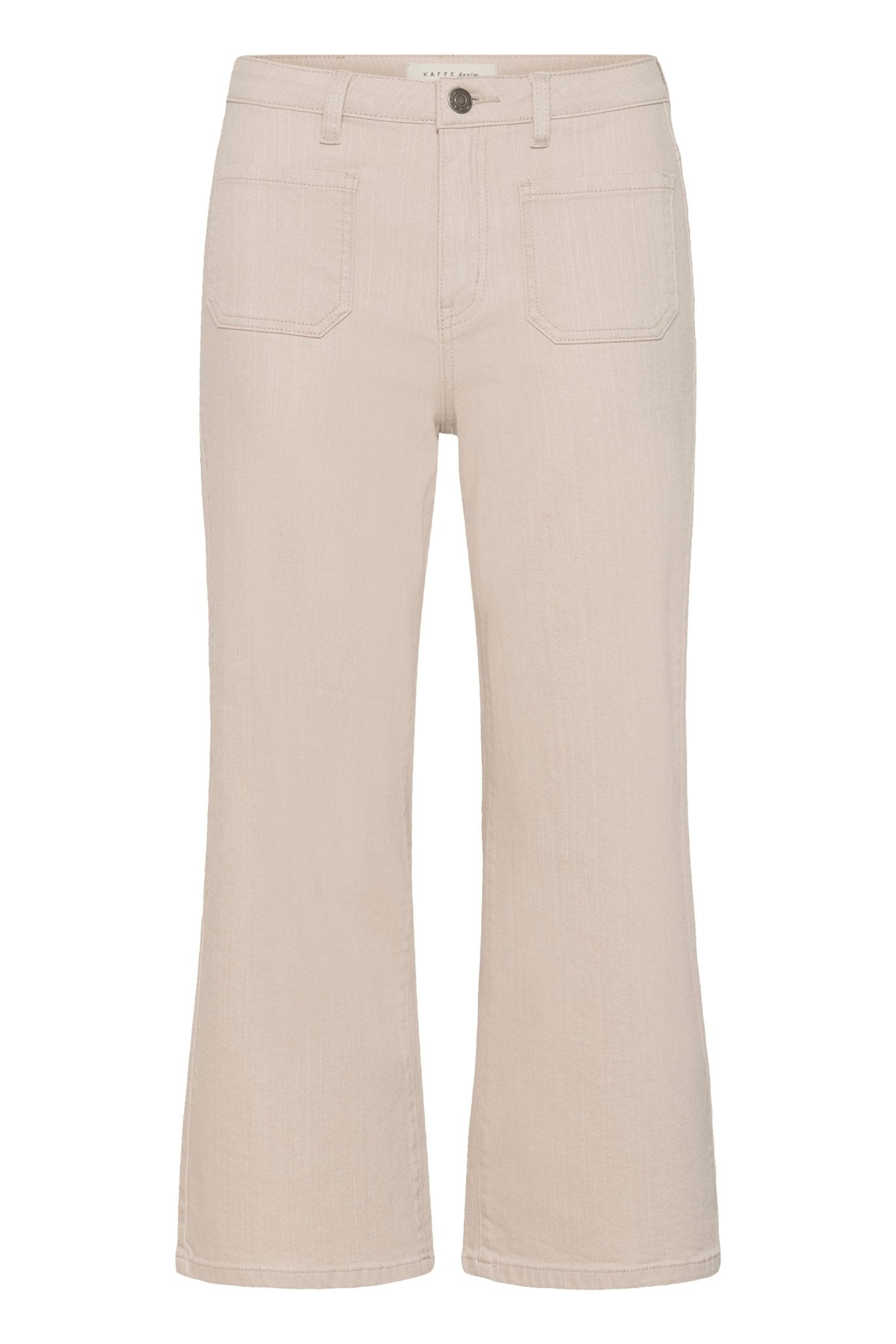 picture of Kaffe Brook Cropped Jean - Moonbeam - Number Two - womens - fashion - clothing - Kaffe 5