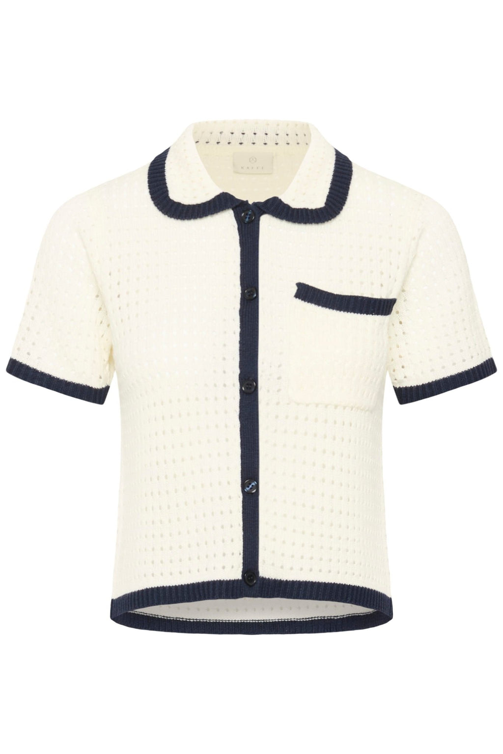 picture of Kaffe Brianna Knit Cardigan - Chalk - Number Two - womens - fashion - clothing - Kaffe 3