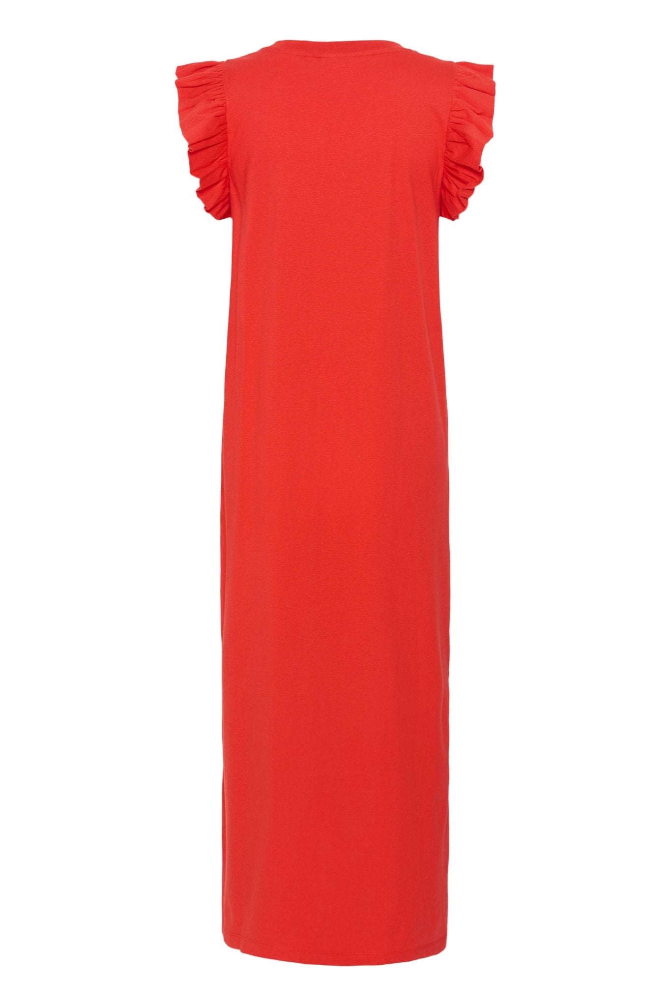 picture of Kaffe Celina Flounce Dress - Poppy Red - Number Two - womens - fashion - clothing - Kaffe 6