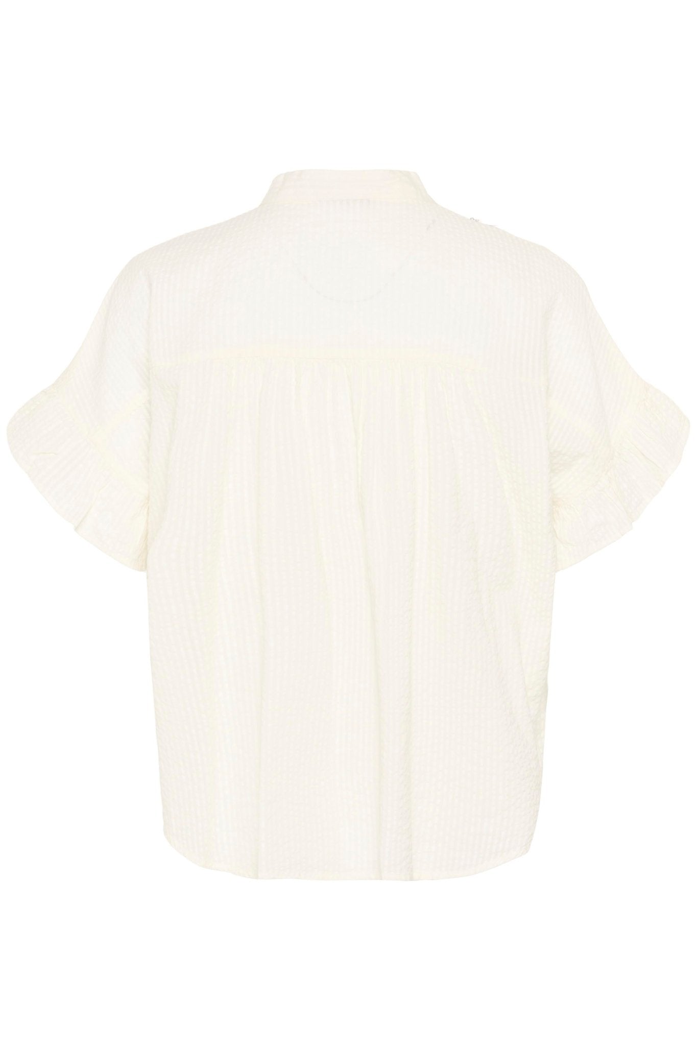 picture of Kaffe Vanilla Shirt - Chalk - Number Two - womens - fashion - clothing - Kaffe 6