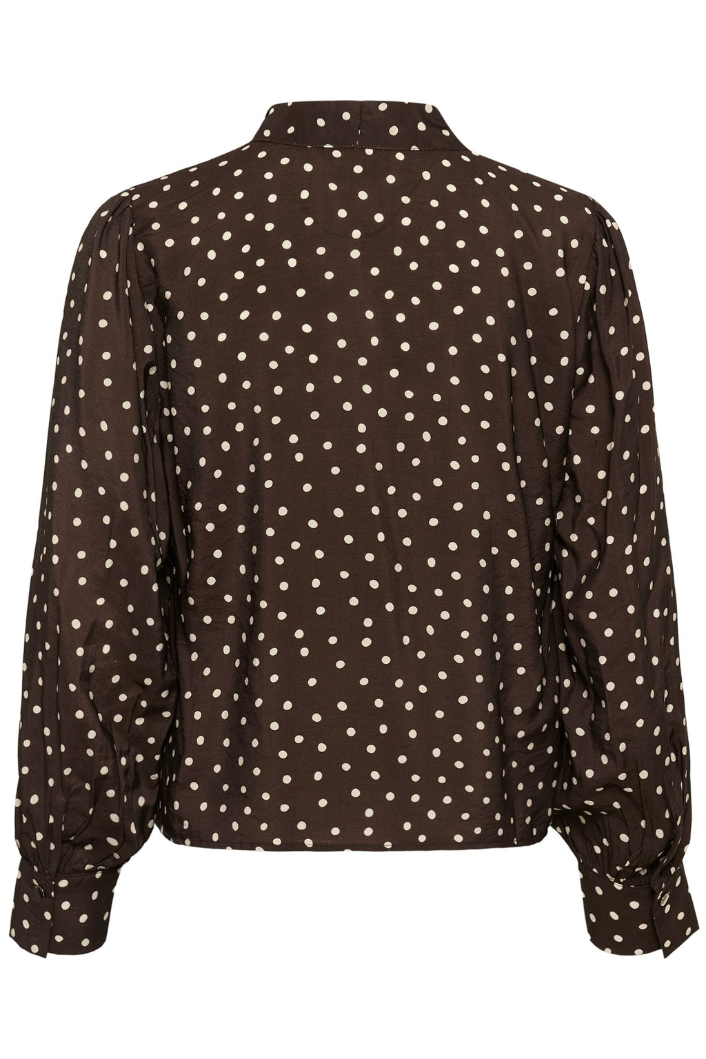picture of Kaffe Dotte Shirt - Coffee Bean/Turtledove - Number Two - womens - fashion - clothing - Kaffe 7