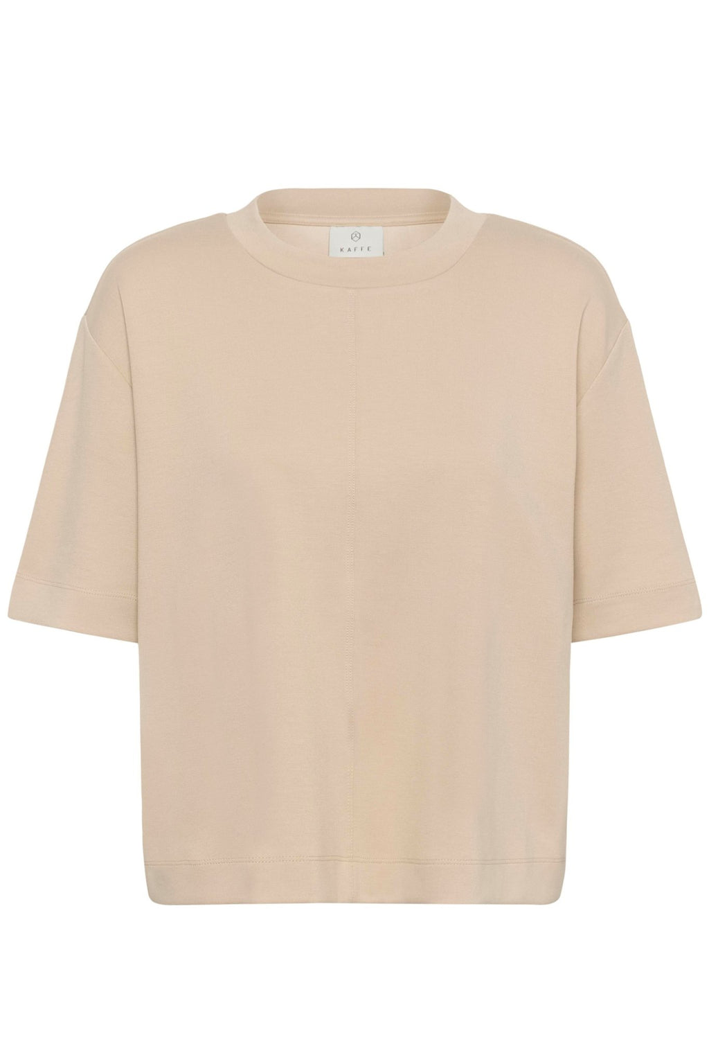 picture of Kaffe Annie T-shirt - Feather Gray - Number Two - womens - fashion - clothing - Kaffe 5