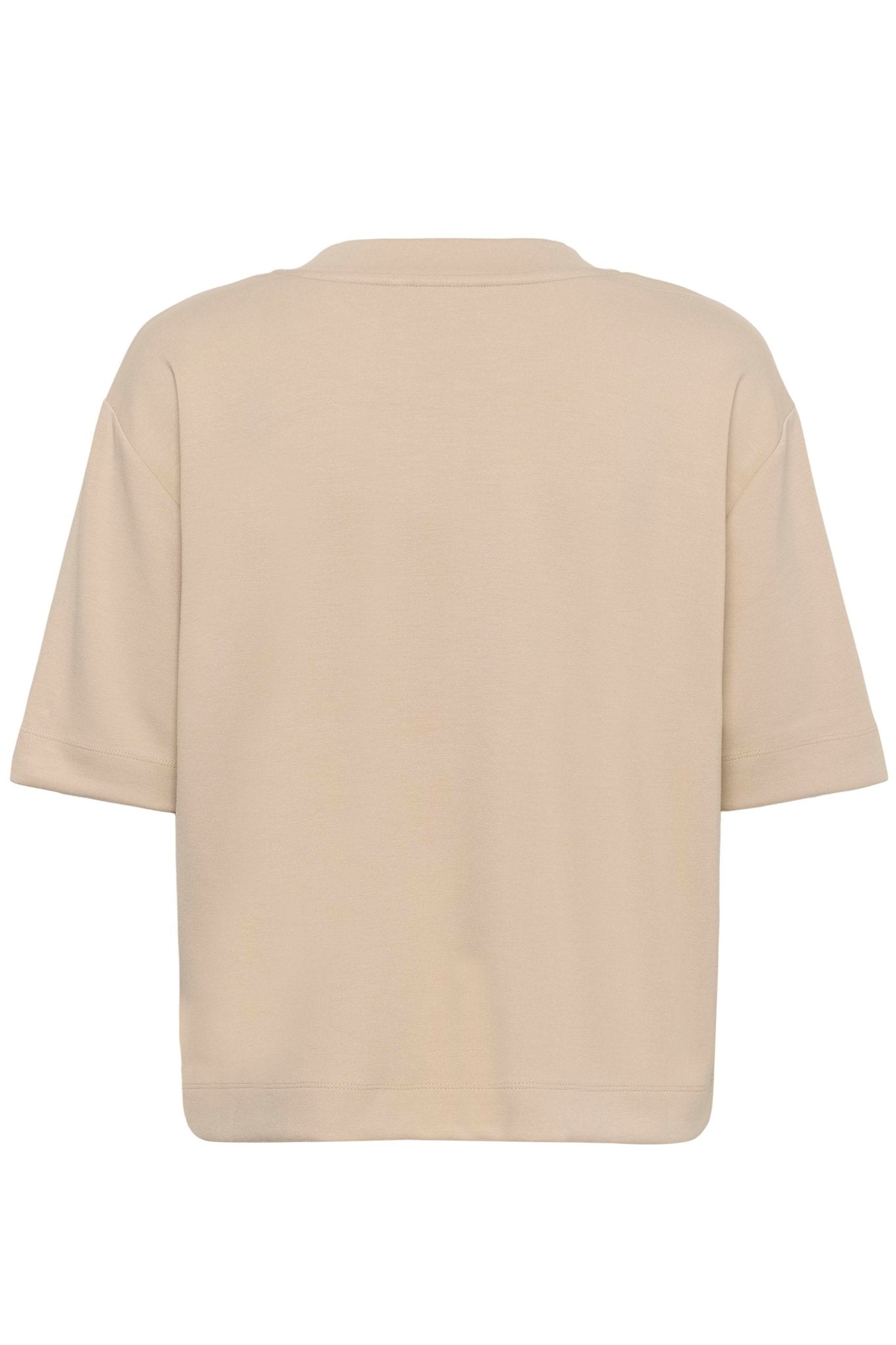 picture of Kaffe Annie T-shirt - Feather Gray - Number Two - womens - fashion - clothing - Kaffe 6