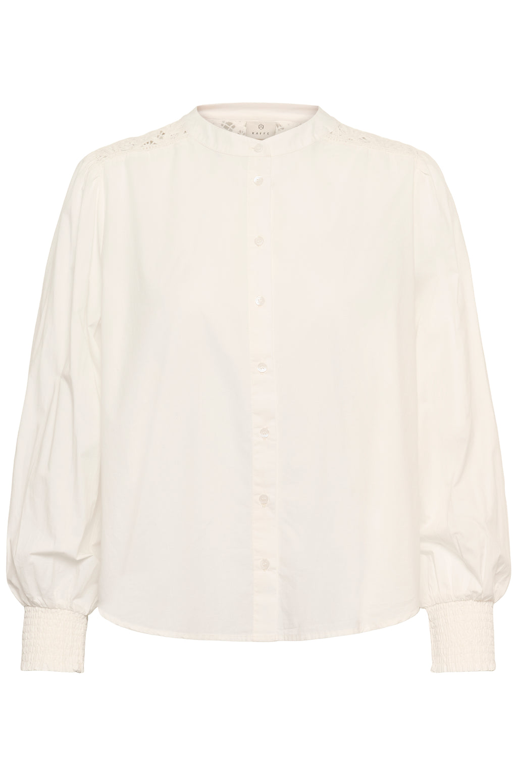 Kaffe Madga Shirt - Chalk