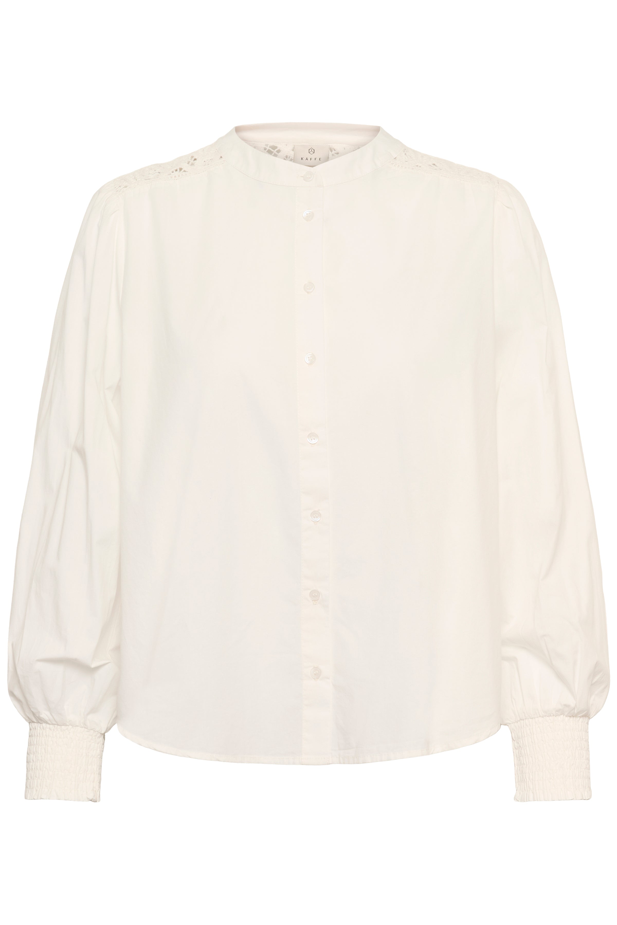 Kaffe Madga Shirt - Chalk