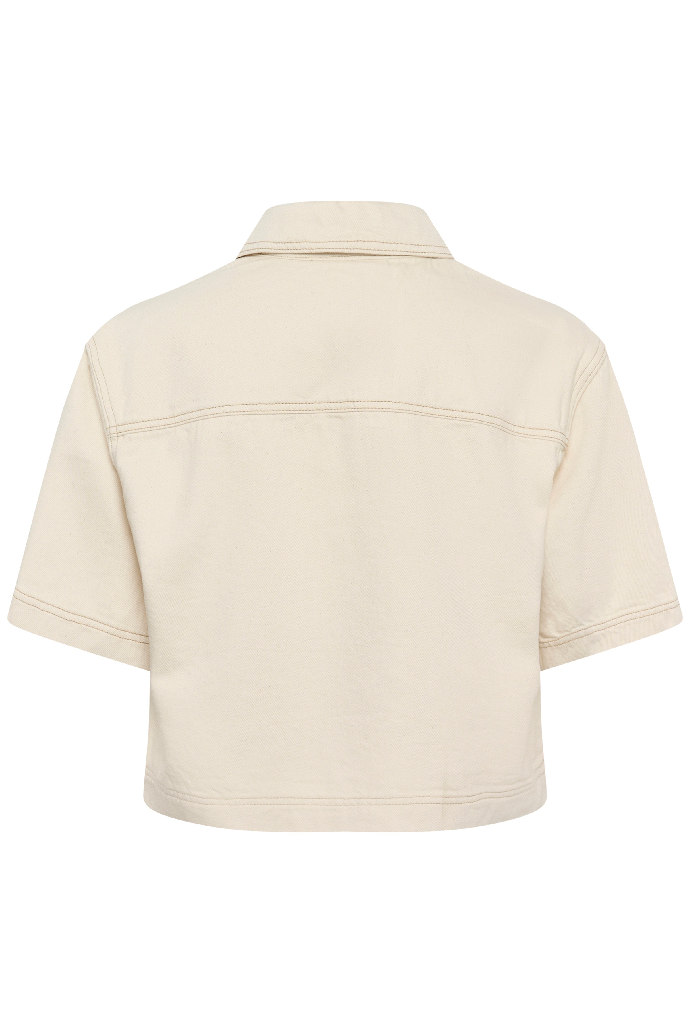 Kaffe Catharina Denim Shirt - Off White Washed