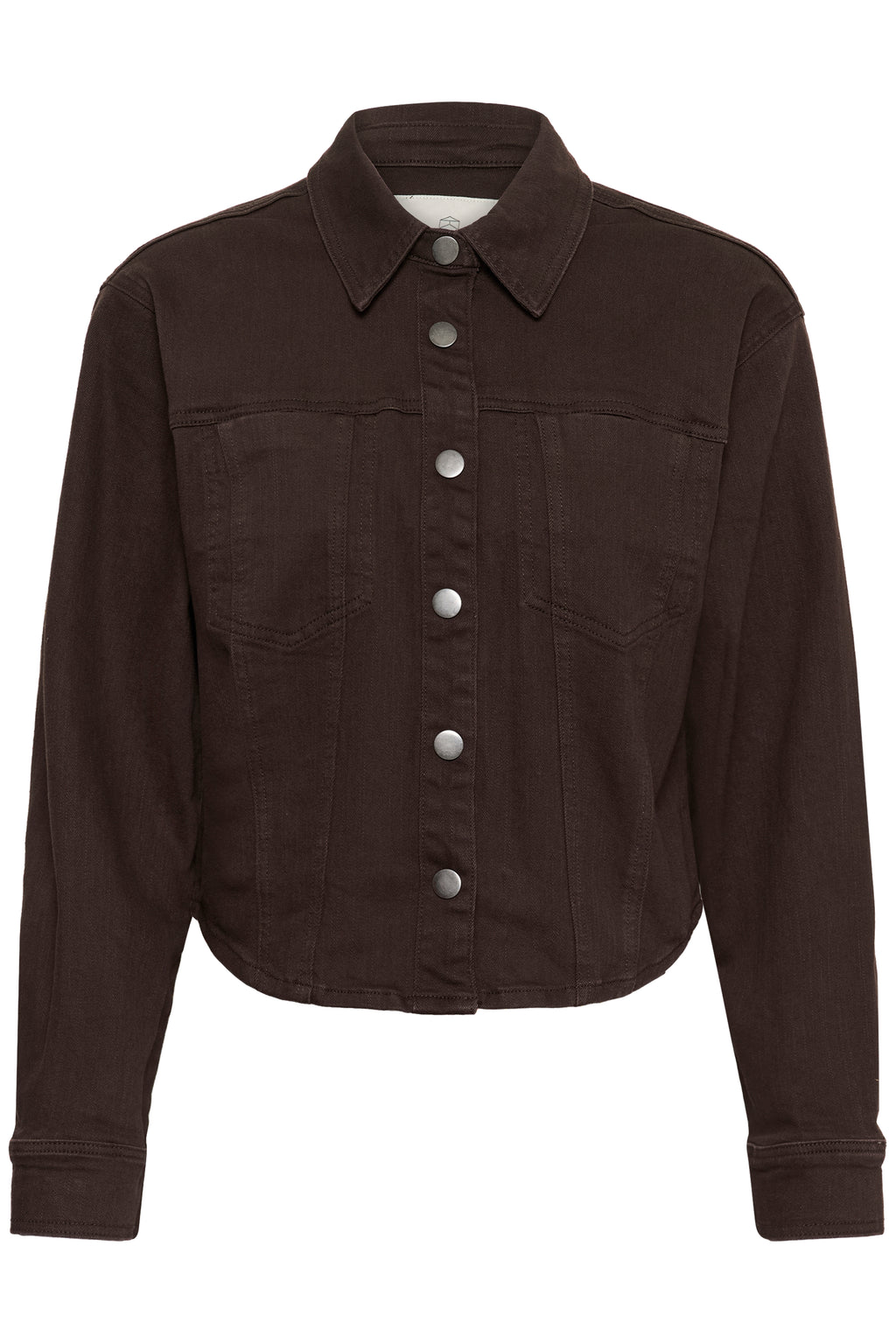 Kaffe Brook Denim Shirt - Coffee Bean