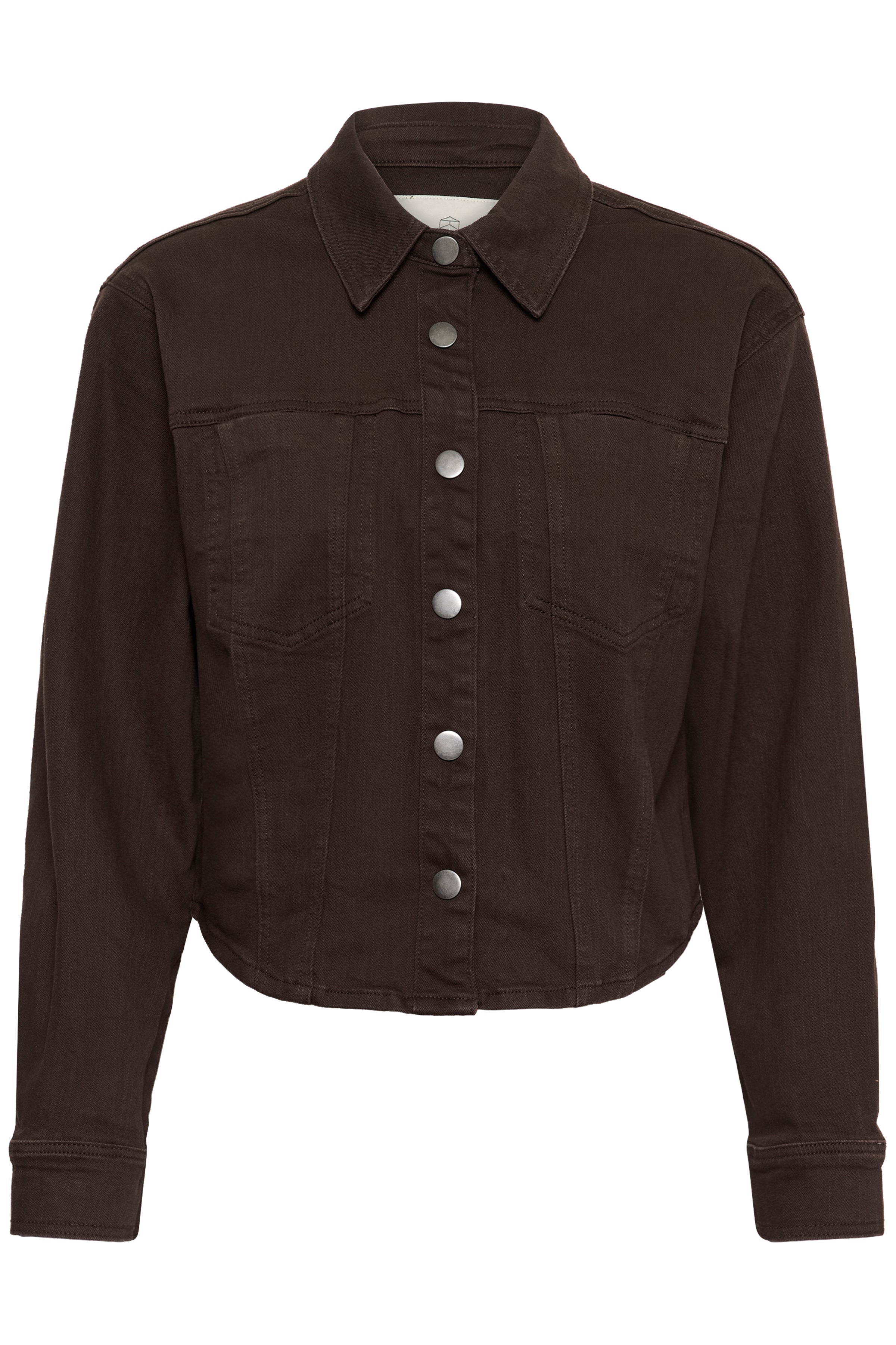 Kaffe Brook Denim Shirt - Coffee Bean