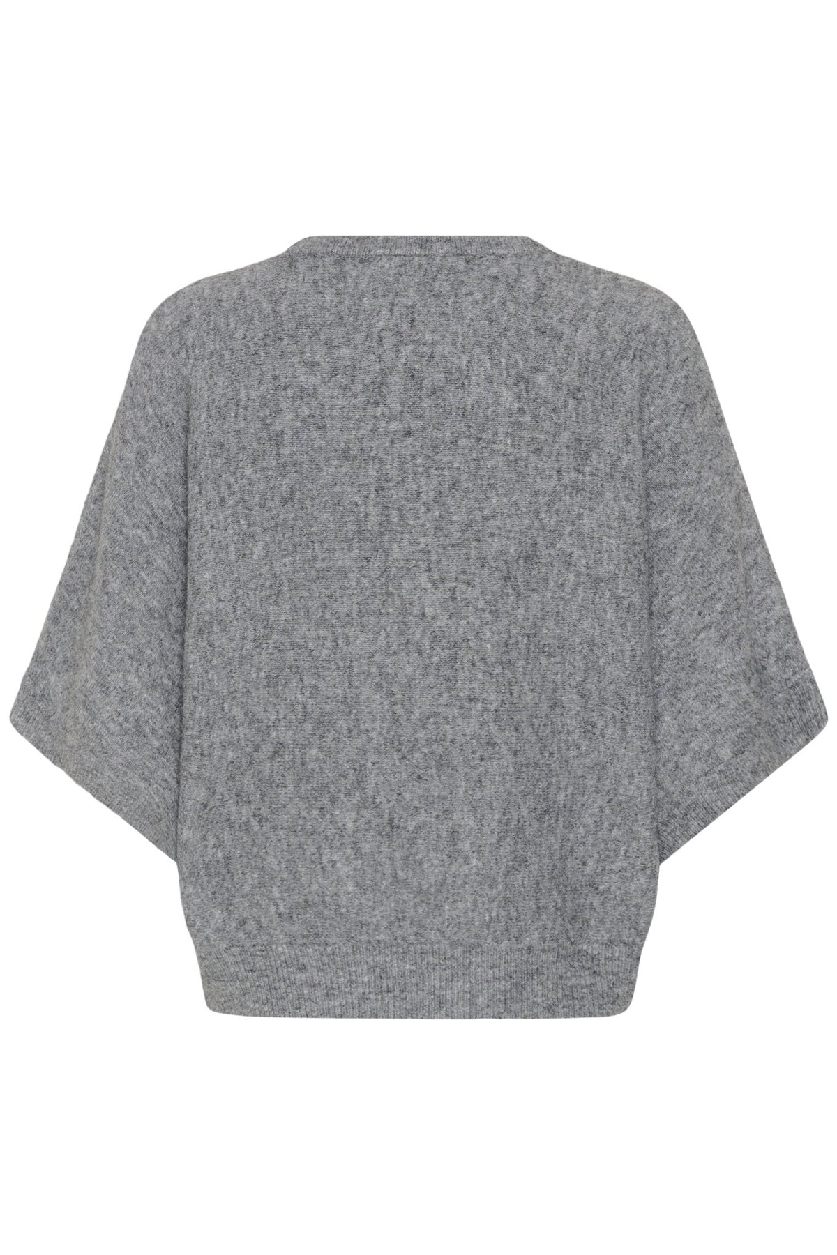 picture of Kaffe Betty Wing Pullover - Grey Melange - Number Two - womens - fashion - clothing - Kaffe 7