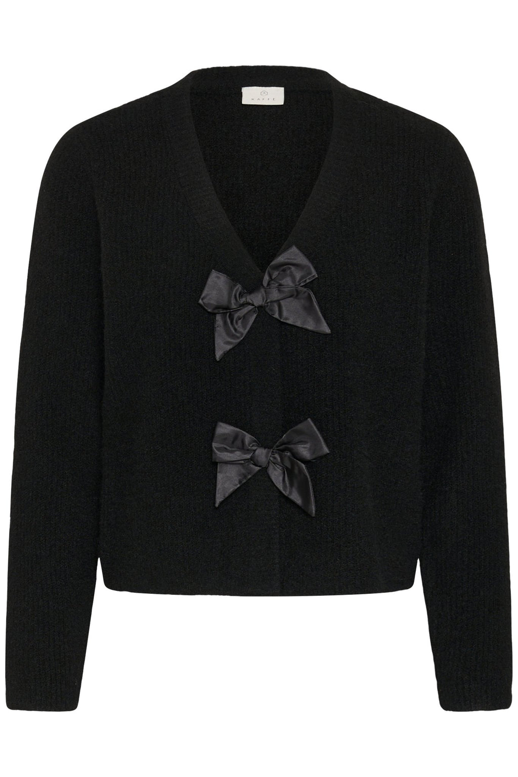 picture of Kaffe May Knit Cardigan - Deep Black - Number Two - womens - fashion - clothing - Kaffe 6