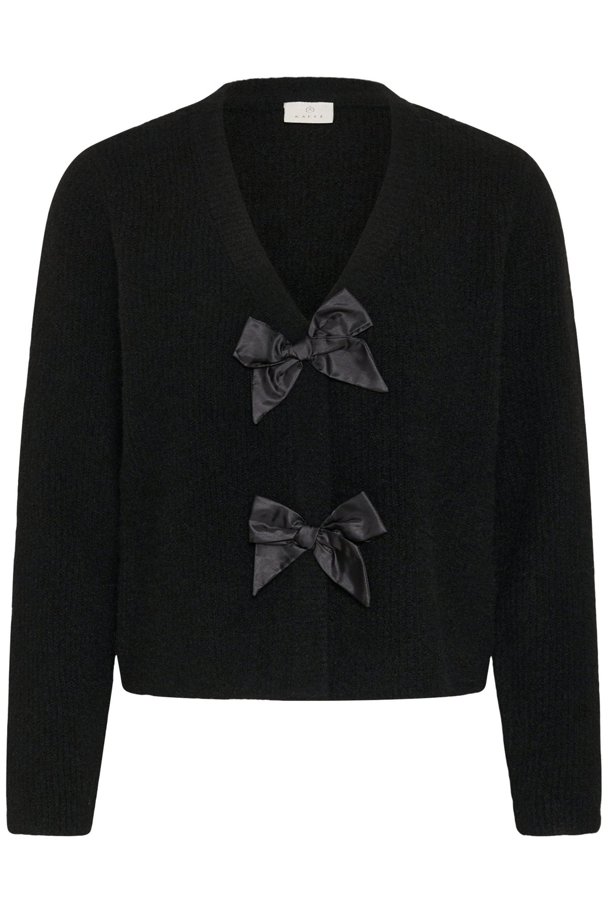 picture of Kaffe May Knit Cardigan - Deep Black - Number Two - womens - fashion - clothing - Kaffe 6