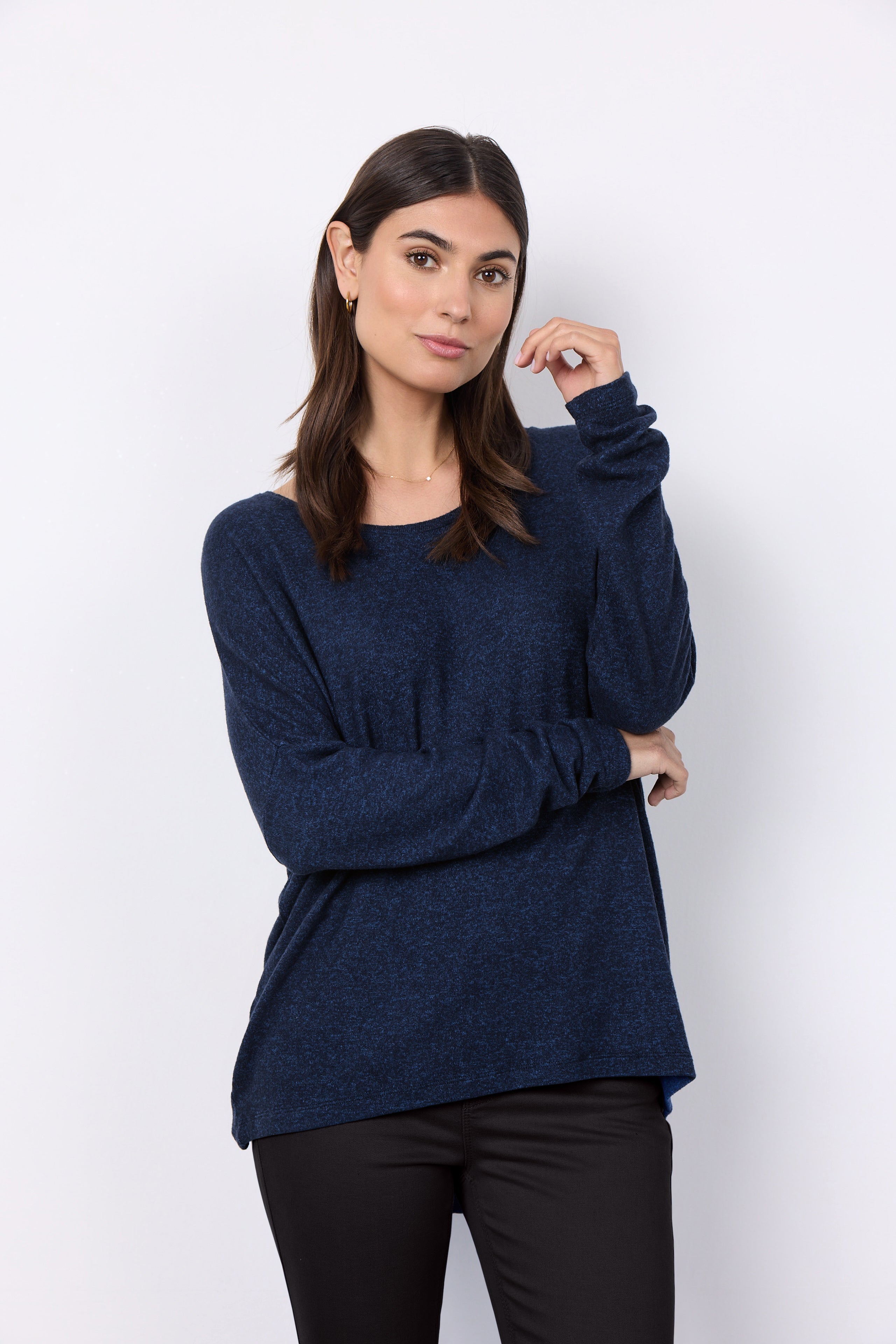 SoyaConcept BIARA 1 Jumper - Navy Melange
