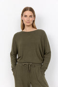 SoyaConcept BIARA 1 Jumper - Dark Green Melange