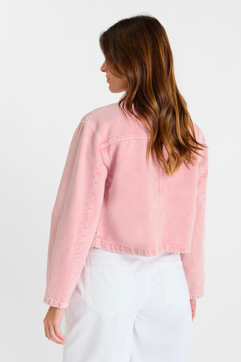 picture of Le Temp Des Cerises FAKSEL Jacket - Cameo/Pink - Number Two - womens - fashion - clothing - Le Temp Des Cerises 6