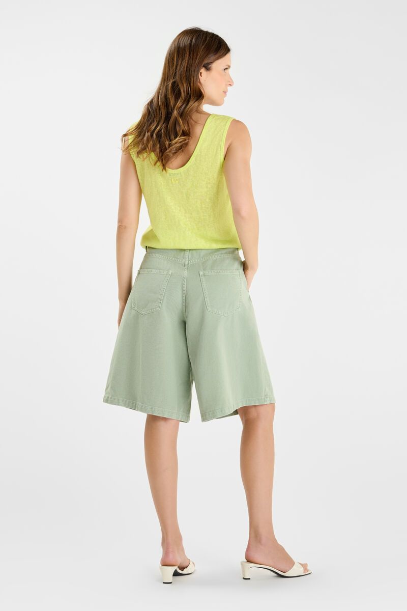 picture of Le Temp Des Cerises Haneia Vest Top - Yellow - Number Two - womens - fashion - clothing - Le Temp Des Cerises 7
