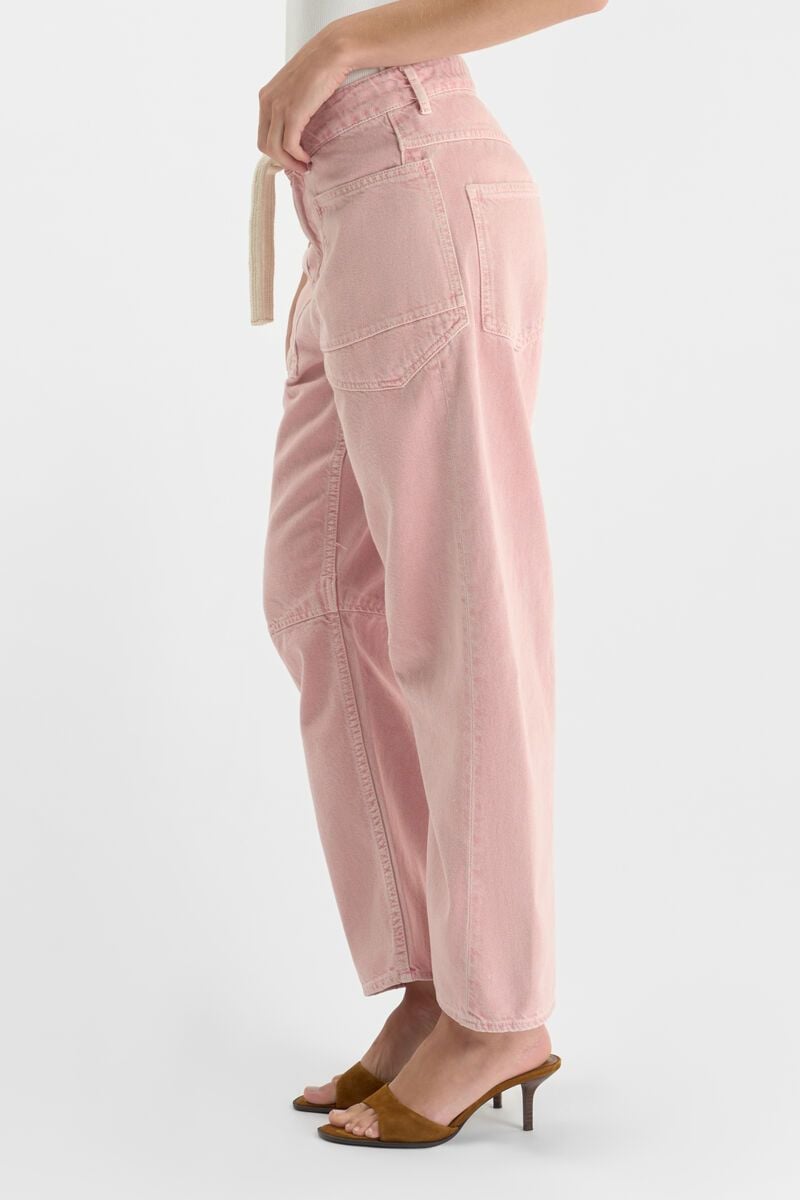 picture of Le Temp Des Cerises MADIE Trousers - Cameo/Pink - Number Two - womens - fashion - clothing - Le Temp Des Cerises 3