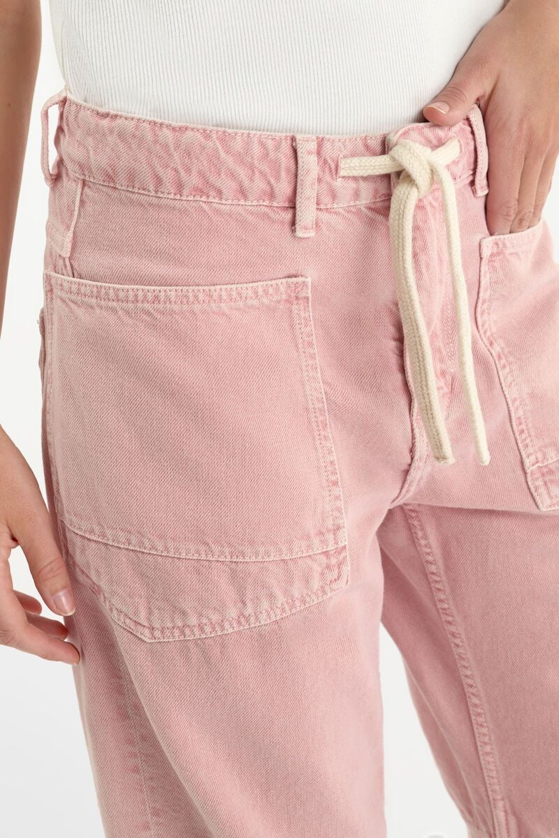picture of Le Temp Des Cerises MADIE Trousers - Cameo/Pink - Number Two - womens - fashion - clothing - Le Temp Des Cerises 2