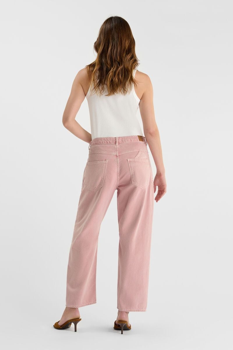 picture of Le Temp Des Cerises MADIE Trousers - Cameo/Pink - Number Two - womens - fashion - clothing - Le Temp Des Cerises 4