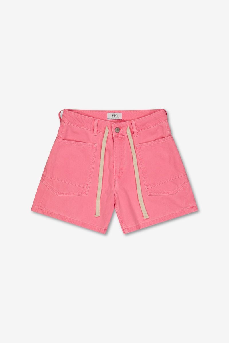 picture of Le Temp Des Cerises MADO Shorts - Fluo Pink - Number Two - womens - fashion - clothing - Le Temp Des Cerises 8