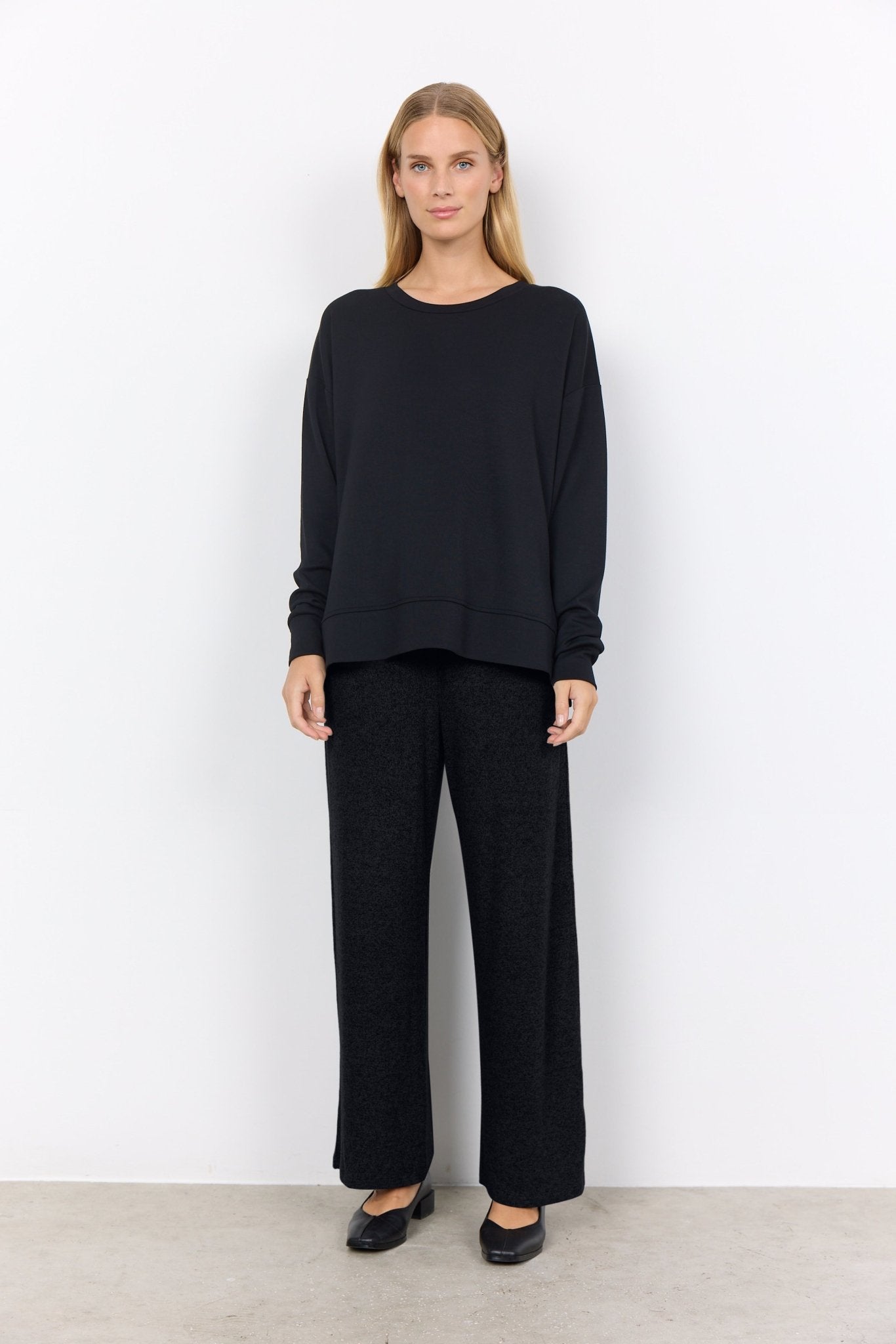 picture of SoyaConcept BANU 164 Sweatshirt - Black - Number Two - womens - fashion - clothing - SoyaConcept 2
