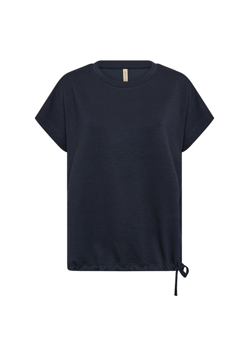 SoyaConcept BANU 169 Short Sleeve Sweatshirt Navy