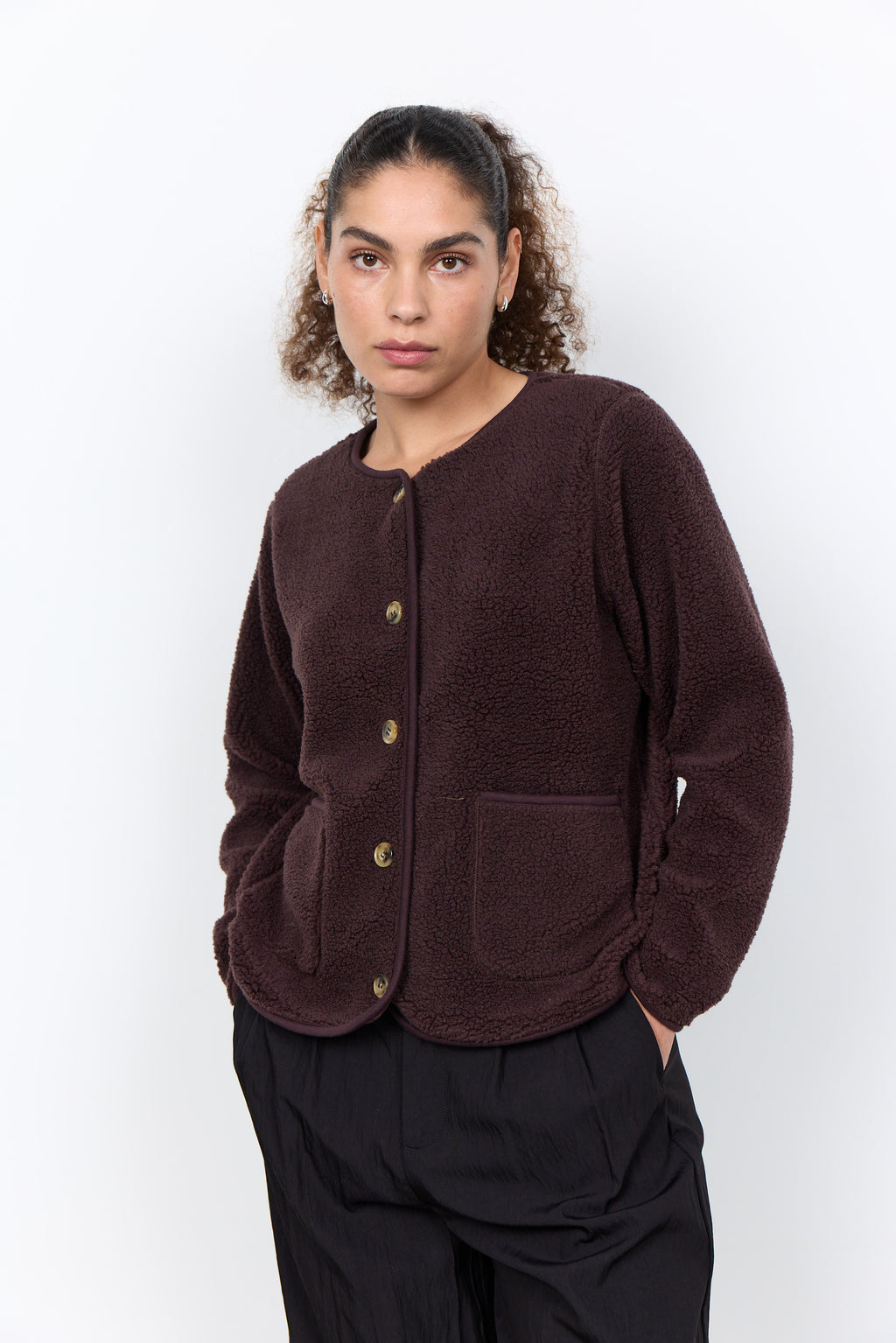 SoyaConcept Onyx 2 Jacket - Chocolate Plum