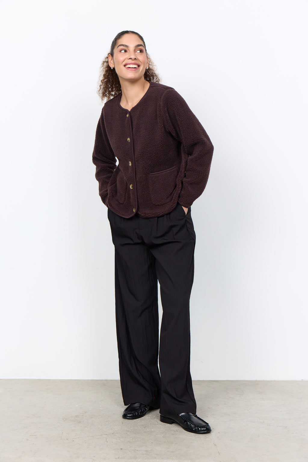 SoyaConcept Onyx 2 Jacket - Chocolate Plum