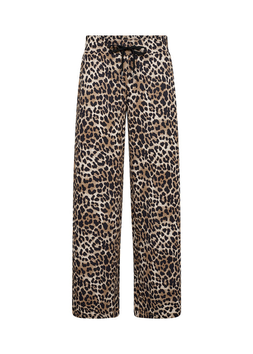 SoyaConcept OPHIA 7 Trousers Sand Leopard