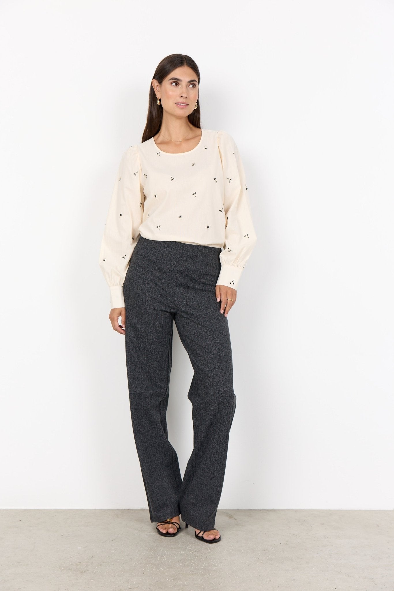 picture of SoyaConcept VINJA 4 Trousers - Dark Grey - Number Two - womens - fashion - clothing - SoyaConcept 2