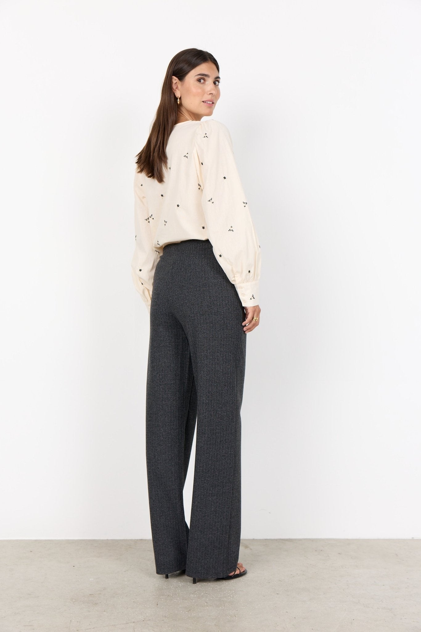 picture of SoyaConcept VINJA 4 Trousers - Dark Grey - Number Two - womens - fashion - clothing - SoyaConcept 3