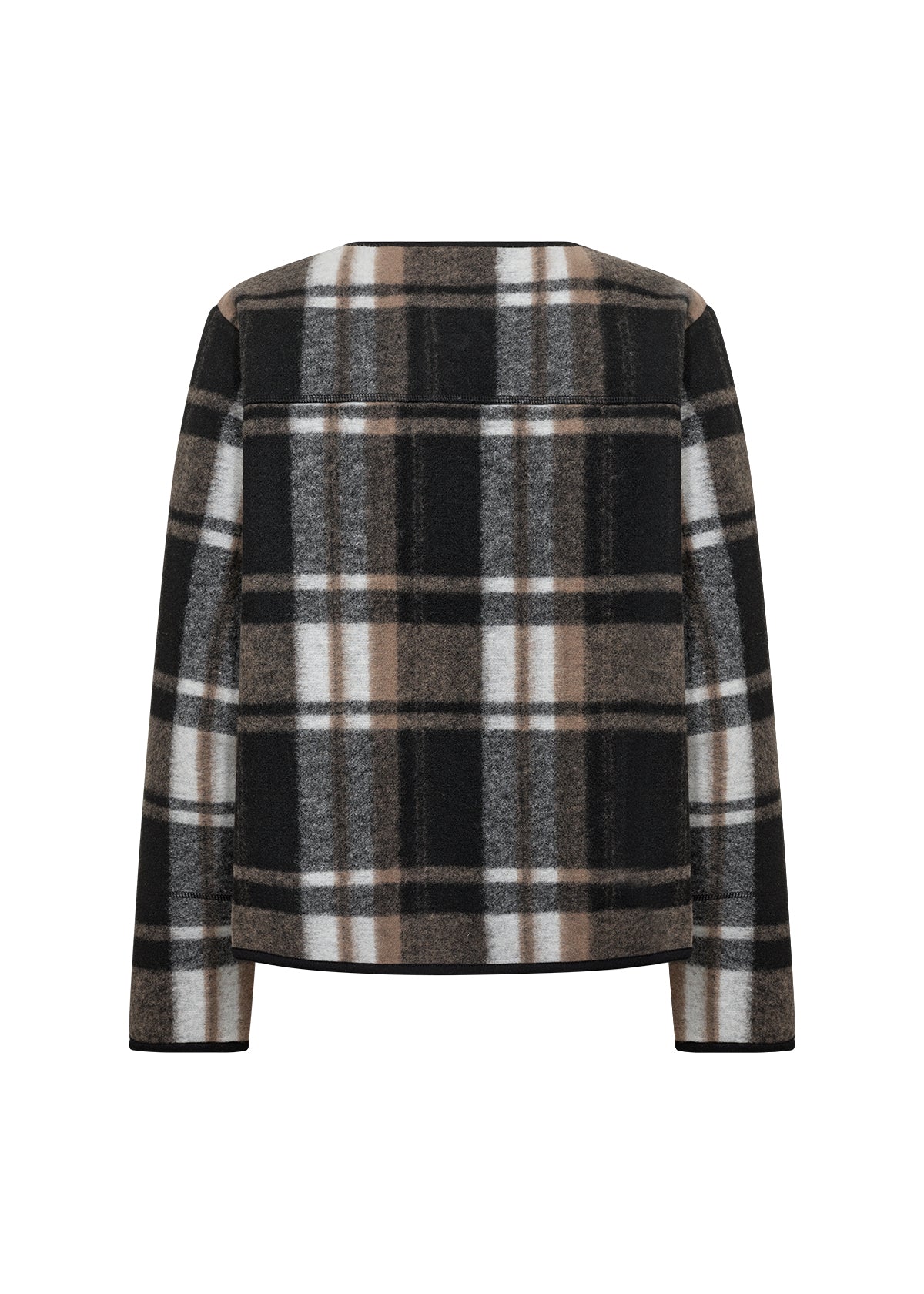 picture of SoyaConcept VOCAL 1 Jacket - Black/Brown Check - Number Two - womens - fashion - clothing - SoyaConcept 3