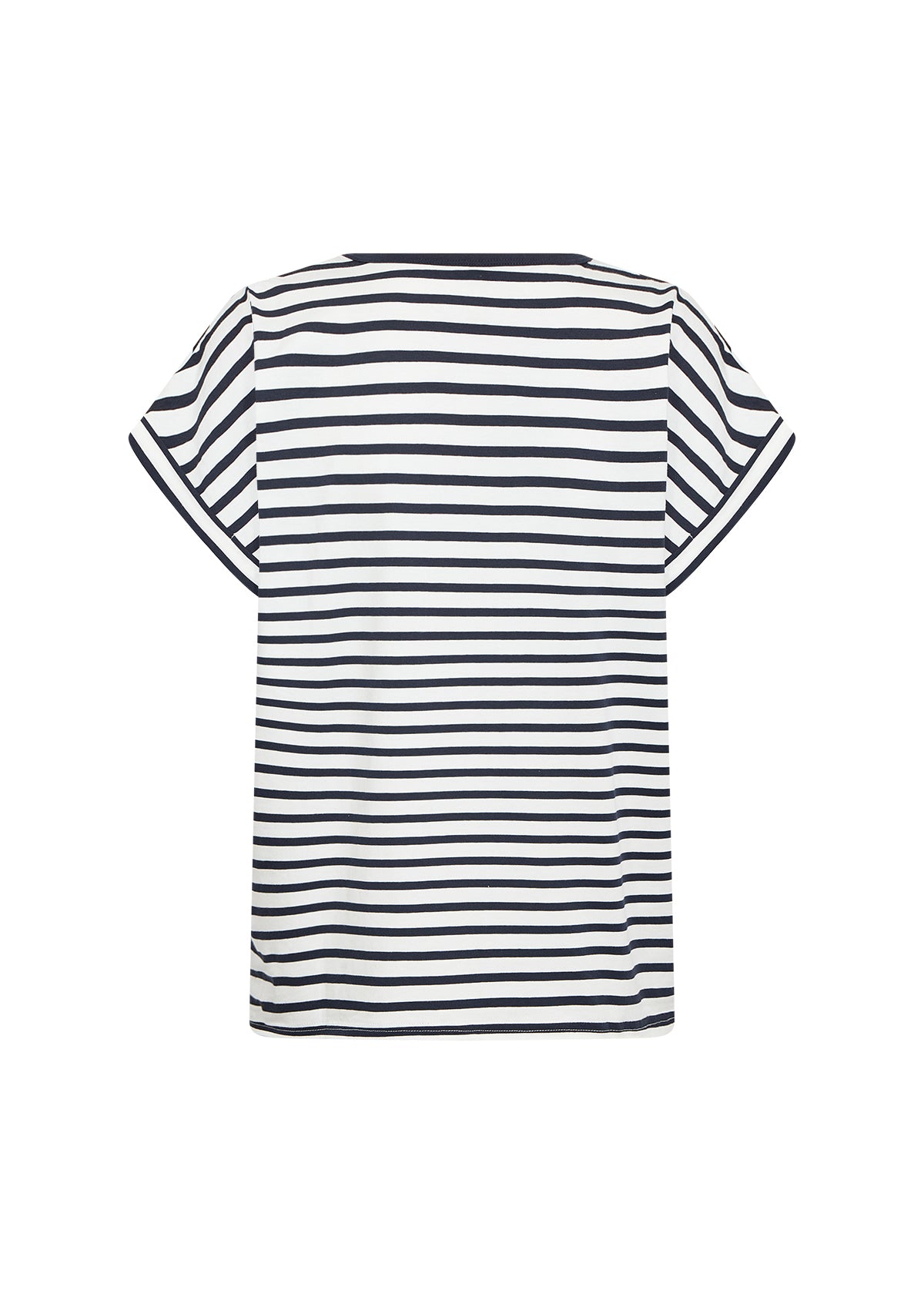 picture of SoyaConcept RINA Stripe 18 T-Shirt - White/Navy - Number Two - womens - fashion - clothing - SoyaConcept 2