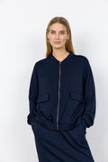 picture of SoyaConcept BANU 293 Sweatshirt Cardigan - Navy - Number Two - womens - fashion - clothing - SoyaConcept 1
