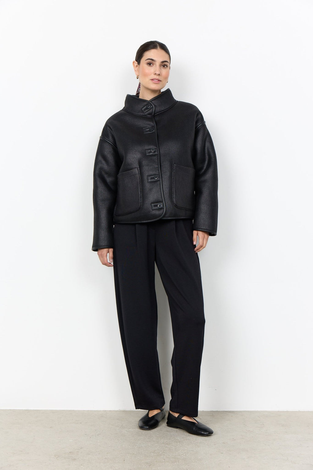 picture of SoyaConcept GIDA 2 Reversible Jacket - Zebra/Black - Number Two - womens - fashion - clothing - SoyaConcept 3