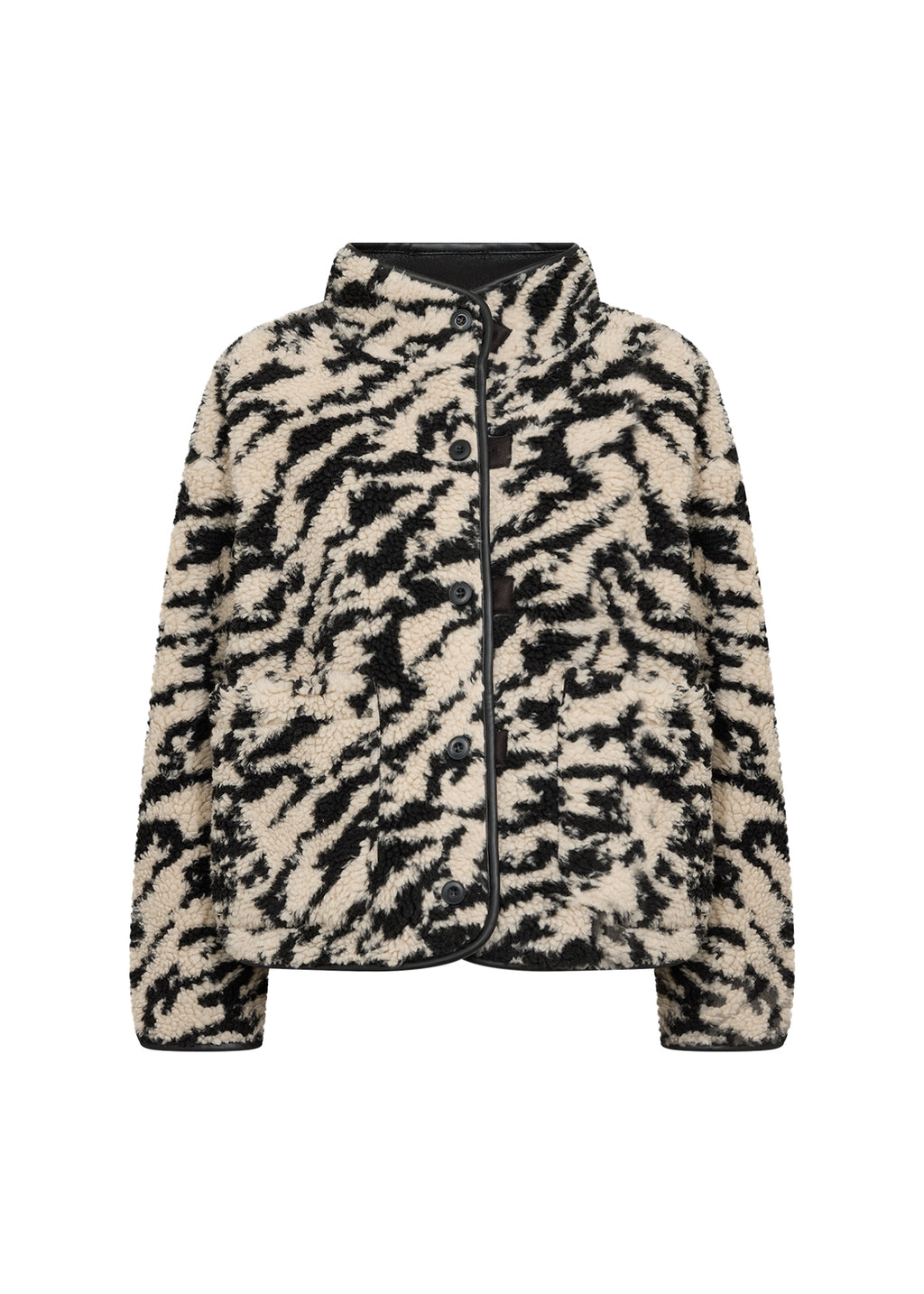 picture of SoyaConcept GIDA 2 Reversible Jacket - Zebra/Black - Number Two - womens - fashion - clothing - SoyaConcept 5